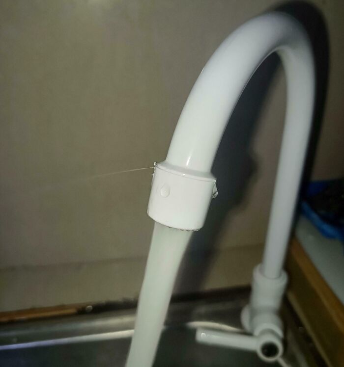 Faucet Has A Tiny Leak
