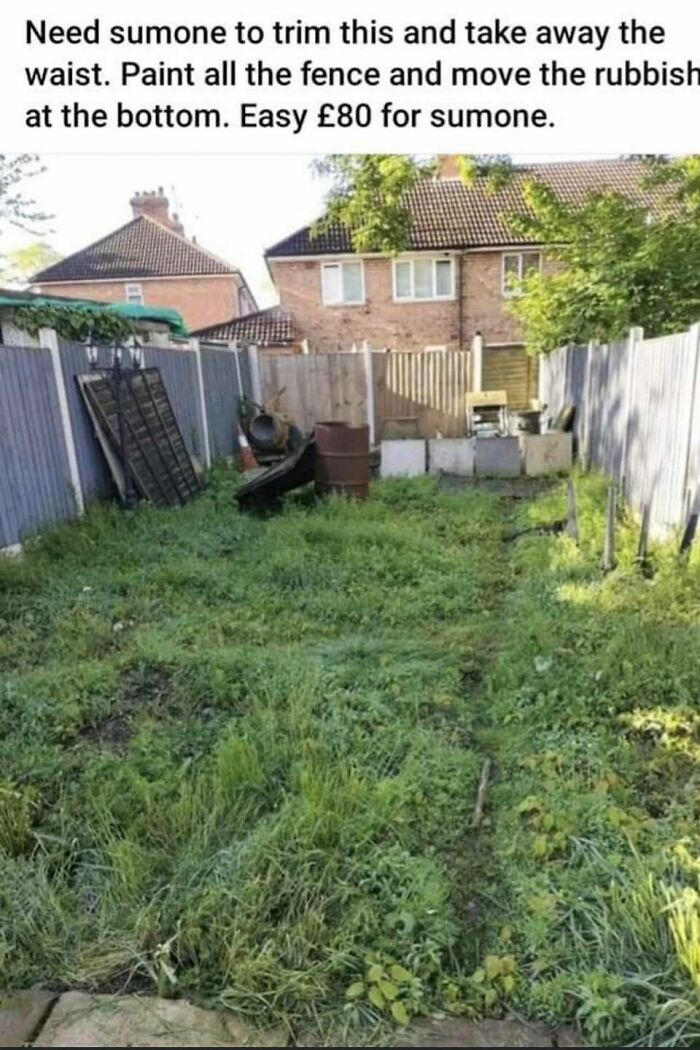 Generous Man Practically Giving Away £80, Just Renovate His Garden