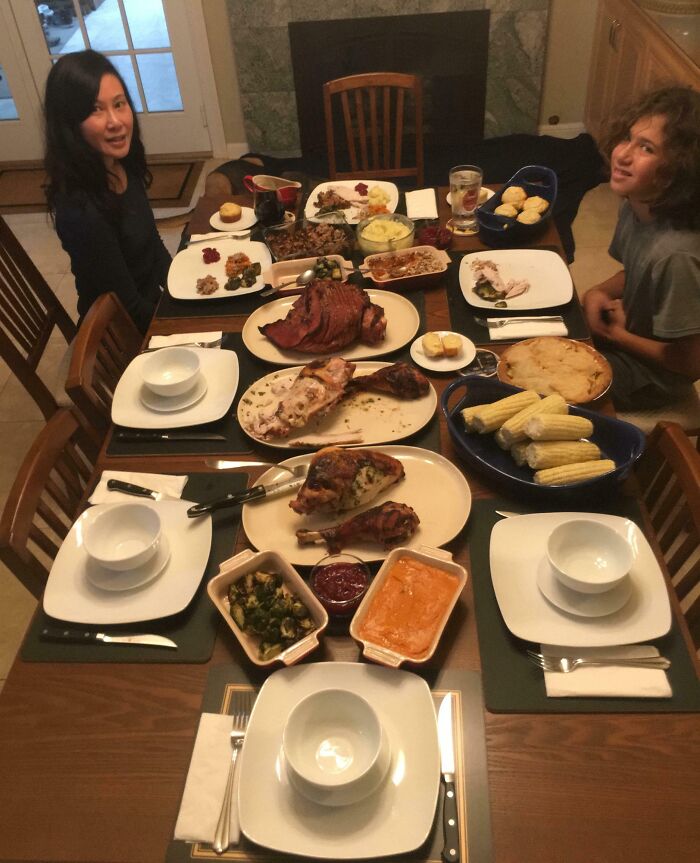 Whole Family Were No-Shows. This Was Our Thanksgiving For 3