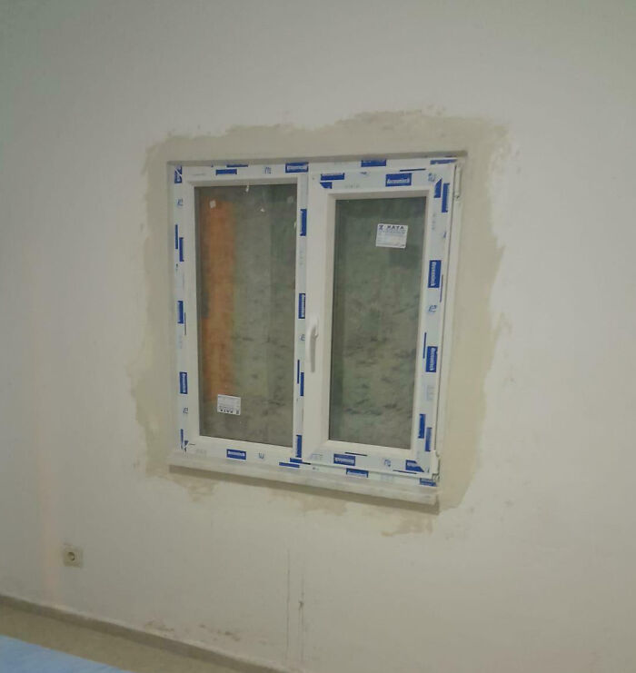 My Parents Hired A Contractor To Add A New Window To Their Bedroom