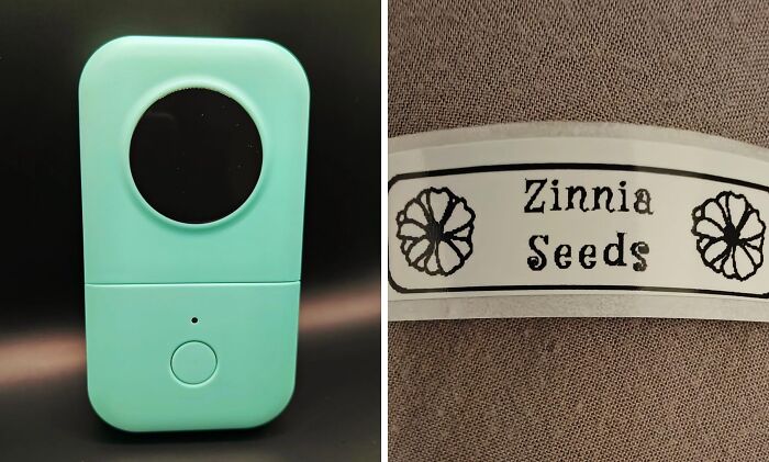 Organize Your Space And Add A Touch Of Personality With The Compact And Versatile Bluetooth Label Maker