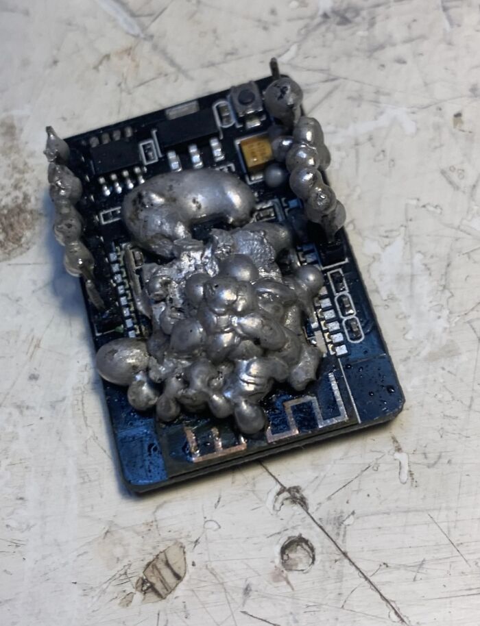 I Think It Needs A Little Bit More Solder