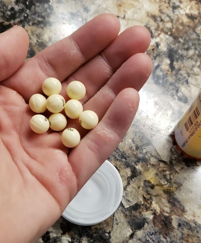 My New Meds Are Ball-Shaped