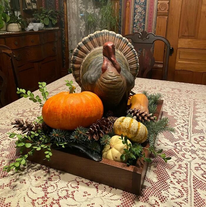 I Dabbled In Thanksgiving Centerpieces