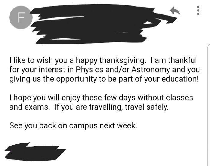 Unexpectedly Wholesome Physics Professor