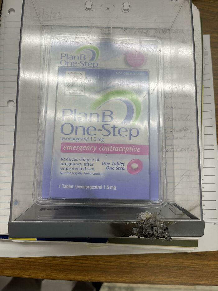 Found This In The Customer Bathroom Today…