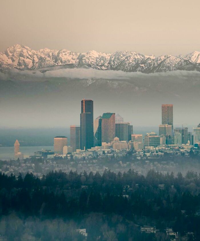 The Cascades From Seattle