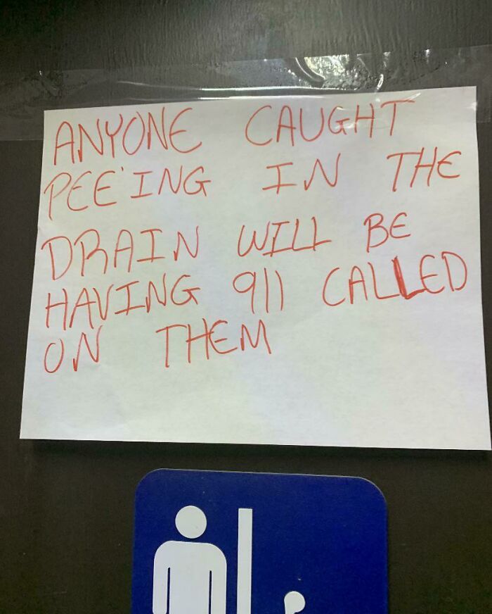 I’m Afraid How Many Times This Happened To Wear A Sign Needed To Be Put Up