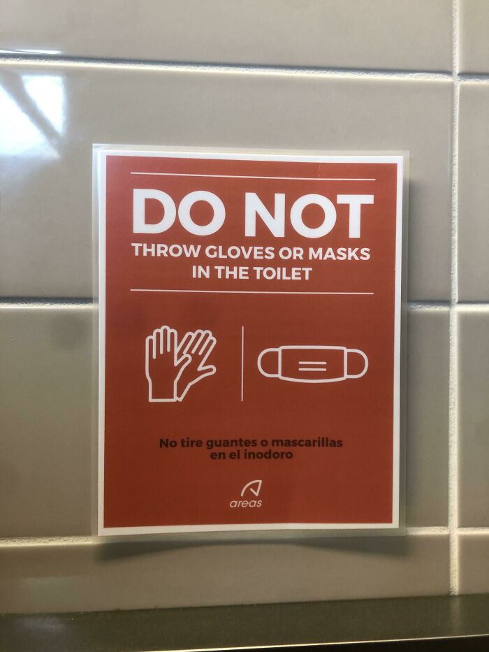 The People For Whom This Sign Needed To Be Created Are Trashy Indeed