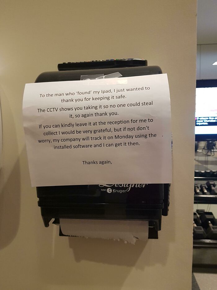 Found This In My Gym