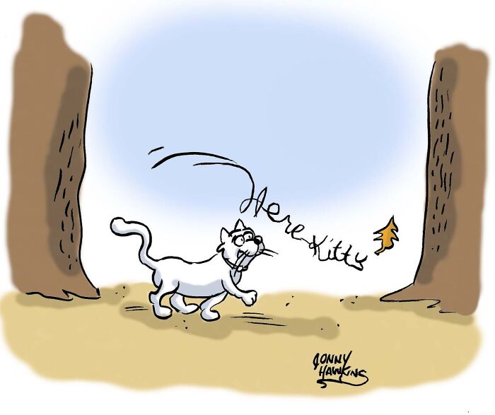 Paws And Punchlines: Jonathan Ray Hawkins’ One-Panel Dog Comics Delight Fans