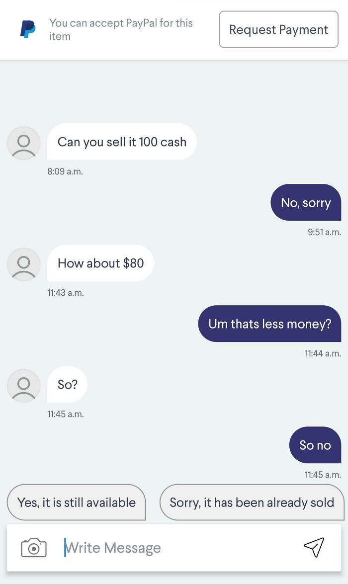 So I Was Selling 32gb Of Ram And Asking $150 (Canada) And Got This Gem