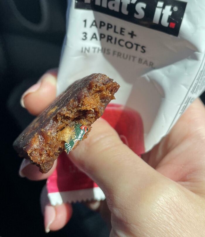 There Was A Sticker In My Fruit Bar