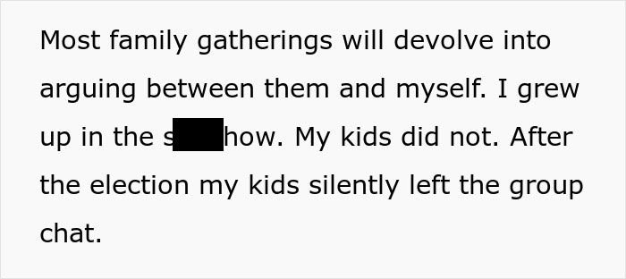 Grandparents Pressure Son To Cut Kids Off Until They Come To Family Events After Election Grandparents Pressure Son To Cut Kids Off Until They Come To Family Events After Election