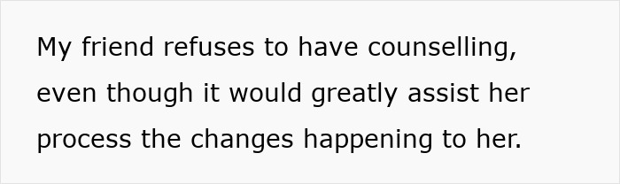 Woman Wonders What To Do About Her Friend, Who Became Overly Bitter After A Divorce