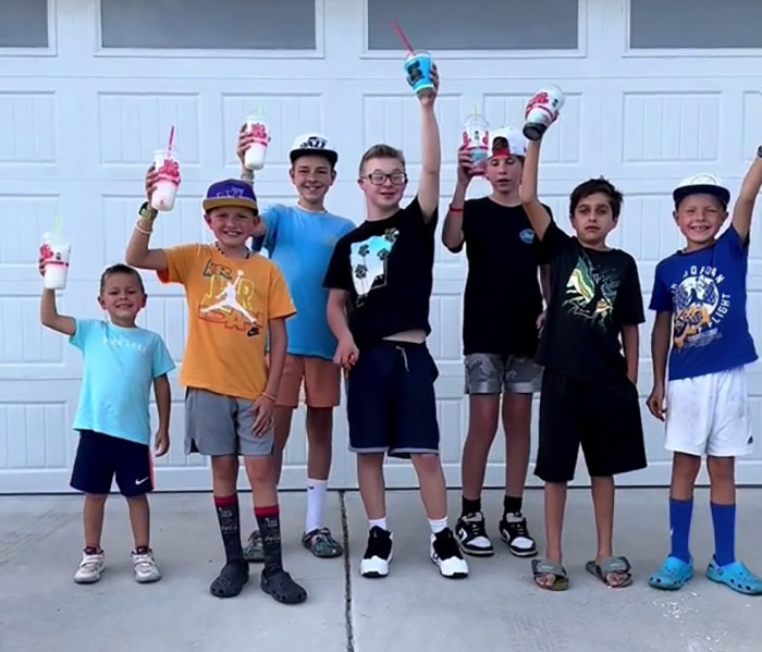 Parents Ecstatic As Kickball Game They Arranged For Son With Down Syndrome Attracts Every Kid Around