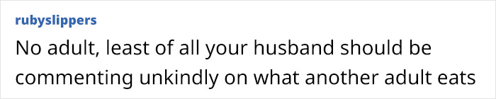 Woman Asks For Advice After Husband Tries To Control What She Eats, Gets A Reality Check