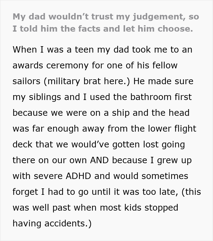 Teen Has To Shout About Her Period After Dad Keeps Hushing Down Her Requests To Go To Bathroom