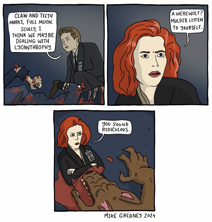 Absurd And Funny Comics By Mike Greaney