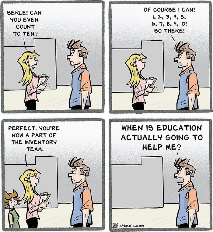 Humor In The Daily Grind: 30 New Comics About Retail Employees By Stephen Beals