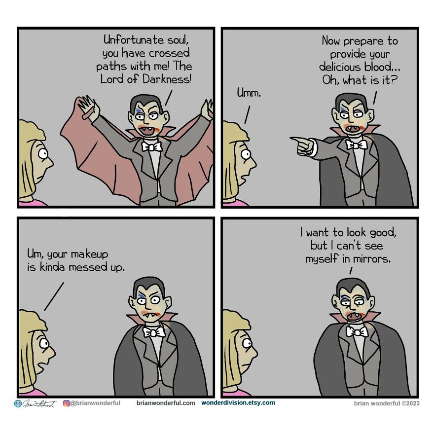 Brain Wonderful Comics: Bizarre Humor With A Dark Twist