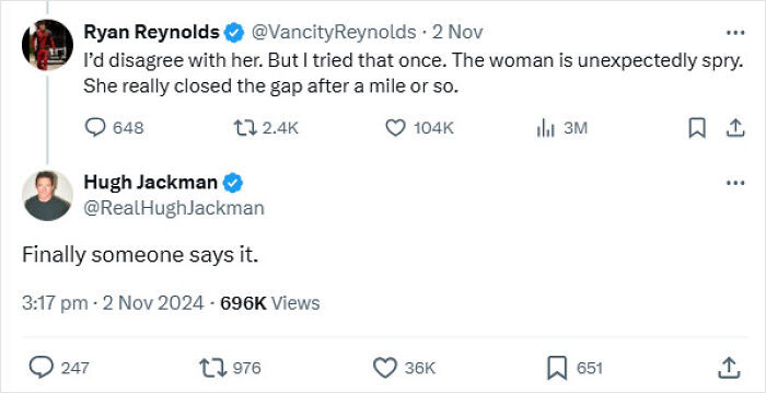 Ryan Reynolds Fires Back After Martha Stewart Claims He “Isn't Funny In Real Life” Ryan Reynolds Fires Back After Martha Stewart Claims He “Isn't Funny In Real Life”