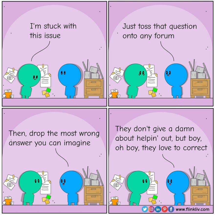 Have Fun With Flinkliv's Comics