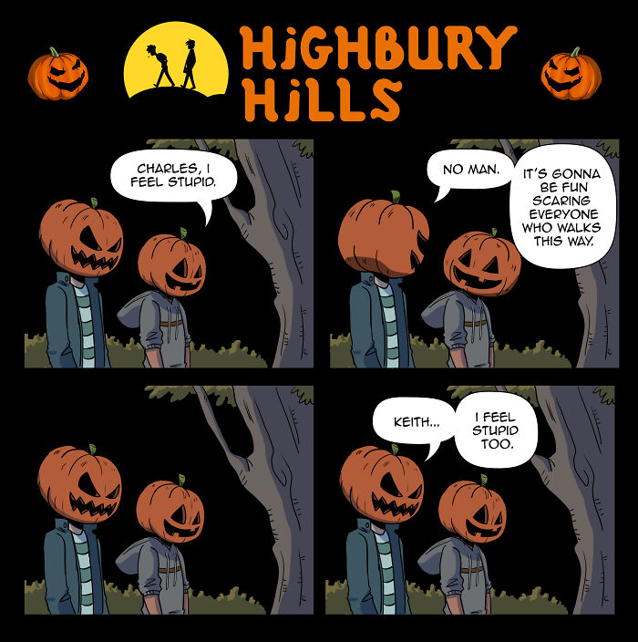 Halloween-Themed Comics From My &lsquo;Highbury Hills&rsquo; Series