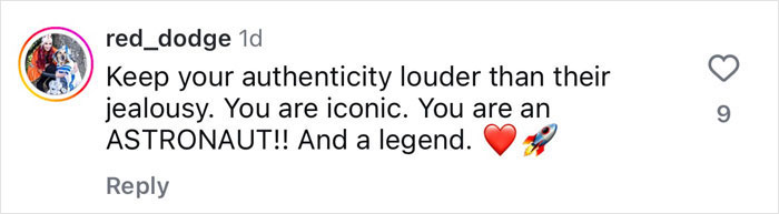 "I Will Not Apologize": 100th Woman In Space Refuses To "Bow To Small Men On The Internet" "I Will Not Apologize": 100th Woman In Space Refuses To "Bow To Small Men On The Internet"