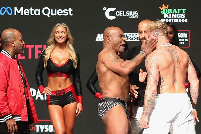 "Best $60 Million Act Ever!": Jake Paul-Mike Tyson Fight's Ring Girl Opens Up On "Staged" Rumors