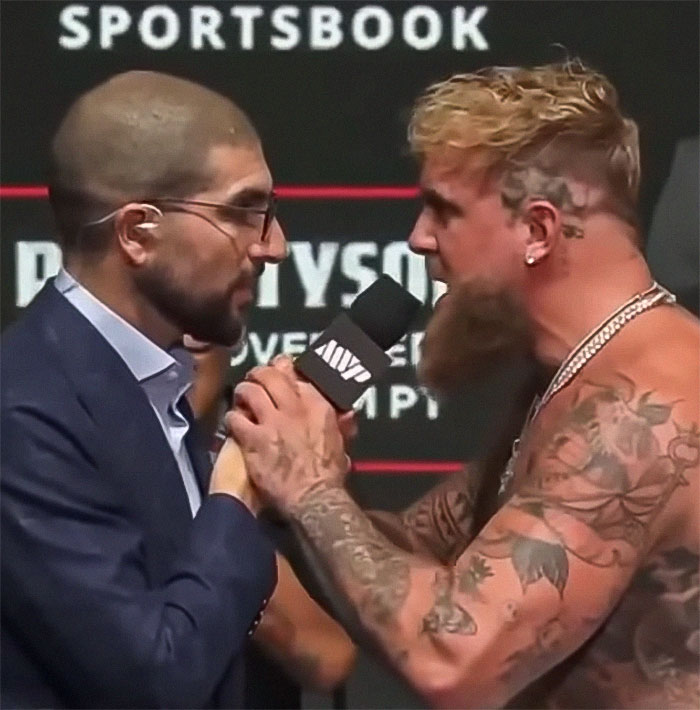 "Poor Jake": Fans Fear For Jake Paul After Mike Tyson Slaps Him Ahead Of Their Fight