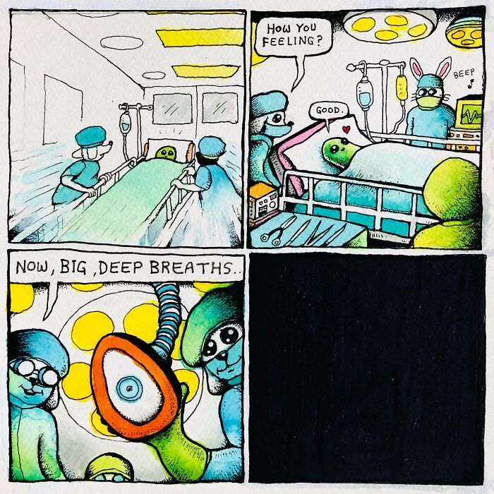 New Comics That Breach The Topics Of Depression, Love And Hope By Bjenny Montero