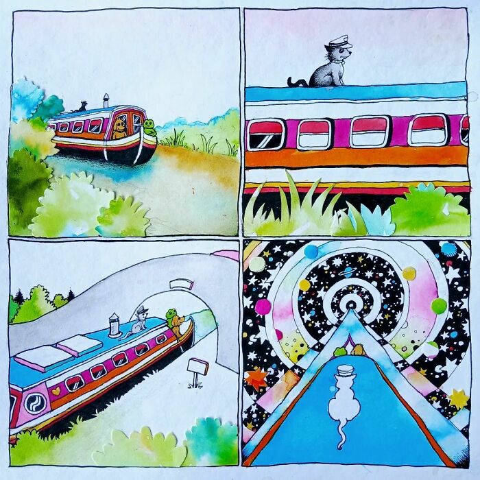 New Comics That Breach The Topics Of Depression, Love And Hope By Bjenny Montero