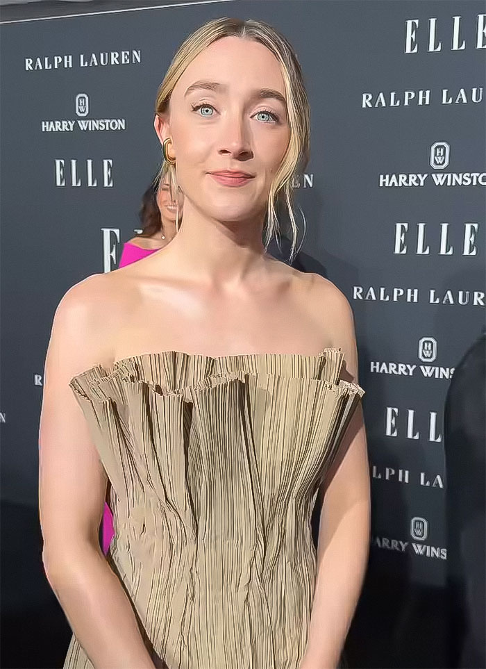 "Beautiful From The Neck Up": Fans Have Lots To Say About Saoirse Ronan's Latest Red Carpet Look