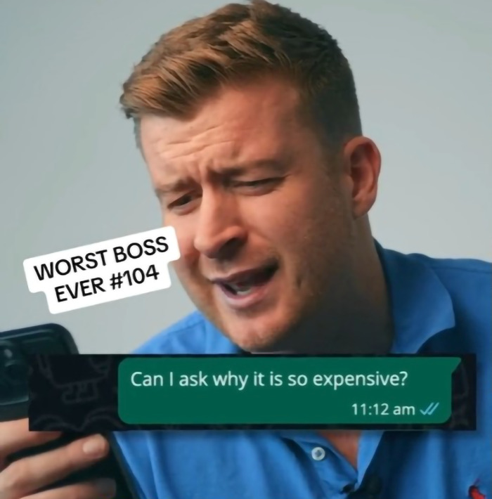 "I'm Never Going To Do That": Ridiculous Text From Boss Demanding Money Immediately Goes Viral "I'm Never Going To Do That": Ridiculous Text From Boss Demanding Money Immediately Goes Viral