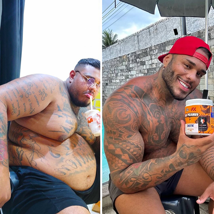 Nayron Santos Felipe Went From Obesity To Fitness In 12 Months, And Here&rsquo;s His Amazing Transformation
