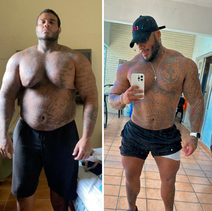 Nayron Santos Felipe Went From Obesity To Fitness In 12 Months, And Here&rsquo;s His Amazing Transformation