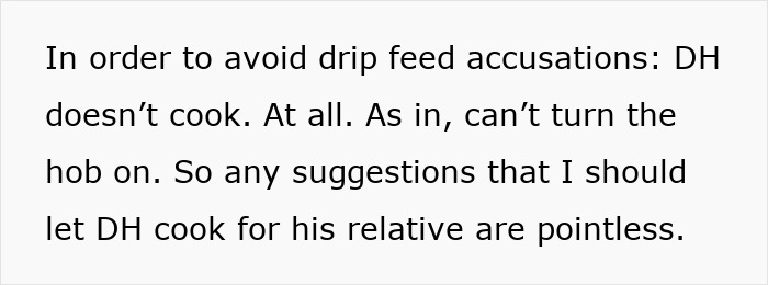 DIL Wastes 2 Weeks Slogging Over Cooking Based On MIL's Diet, MIL Actually Faked It All