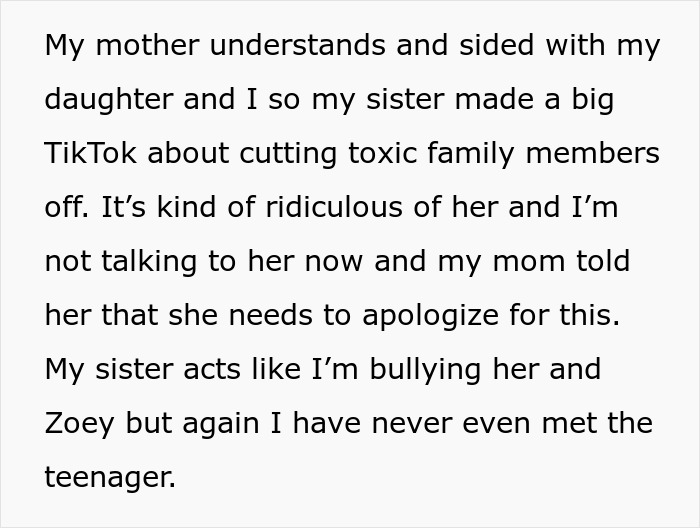 Text describing a family dispute over a rare backpack and social media drama. Text describing a family dispute over a rare backpack and social media drama.