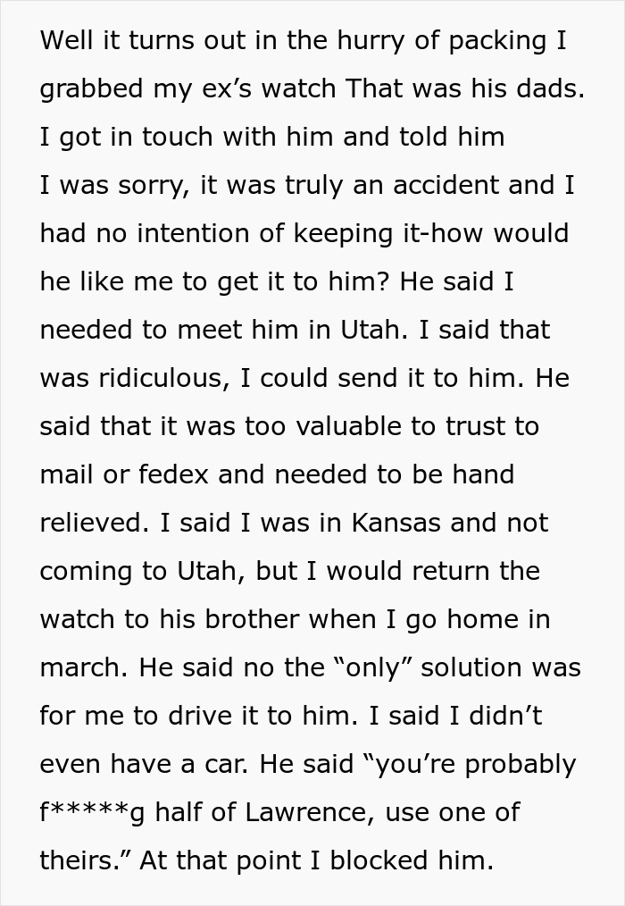 Guy Kicks GF Out While Camping In The Middle Of Nowhere, Is Fully Convinced That She's The Bad One Guy Kicks GF Out While Camping In The Middle Of Nowhere, Is Fully Convinced That She's The Bad One