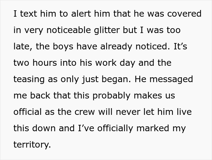Woman Accidentally Covers Her Situationship In Glitter, It Helps Her Realize He&rsquo;s Her Boyfriend