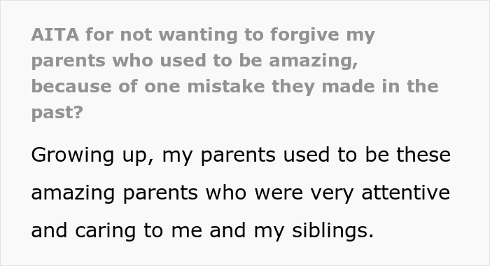 &ldquo;I Can Never Forgive Them&rdquo;: Person Goes No-Contact With Parents After Life-Altering Accident