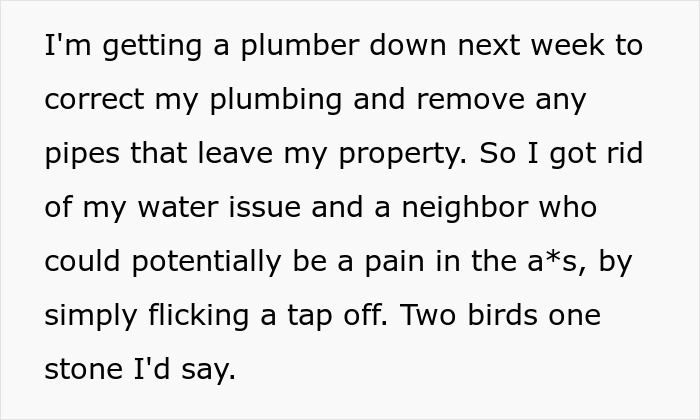 3-Year Water Theft Ends With Neighbor’s Financial Ruin After Petty Revenge Unfolds 3-Year Water Theft Ends With Neighbor’s Financial Ruin After Petty Revenge Unfolds