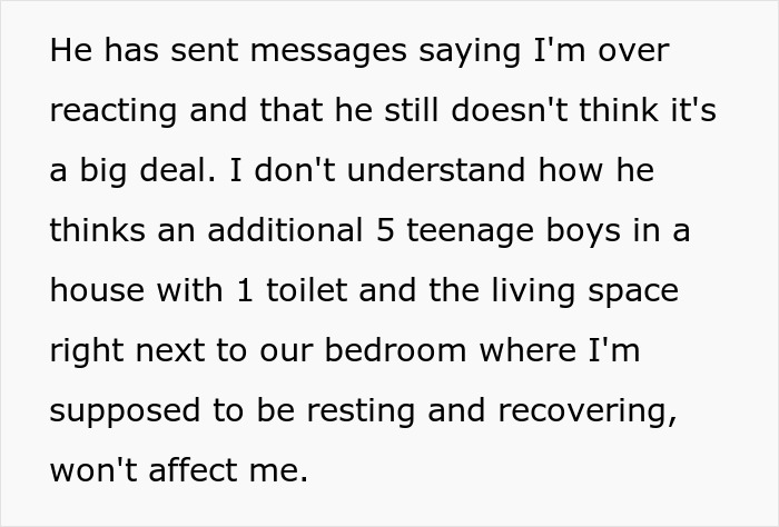 Woman Forced Out Of Her Home After Partner's Last-Minute Sleepover Plans Wreck Surgery Recovery Woman Forced Out Of Her Home After Partner's Last-Minute Sleepover Plans Wreck Surgery Recovery