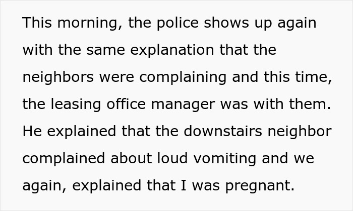 Thoughtless Neighbors Abuse Emergency Services By Reporting 11-Week Pregnant Lady For Vomiting
