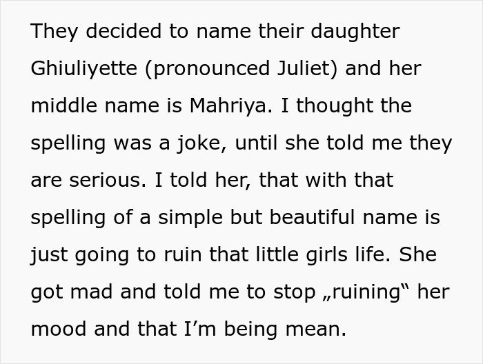 &ldquo;I Thought The Spelling Was A Joke&rdquo;: Parents Angry After Friend Gets Honest About Their Baby&rsquo;s Name