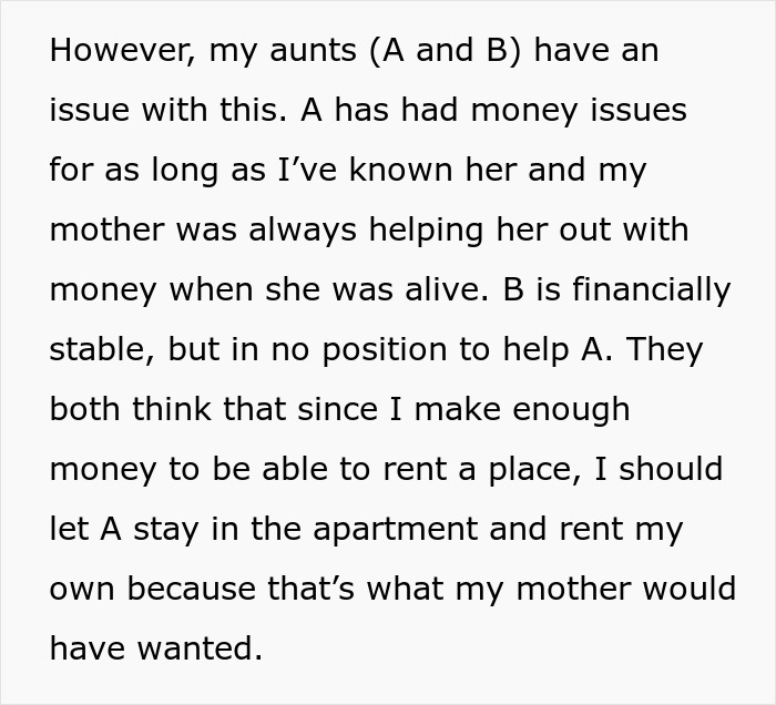 Aunts Feel Entitled To Inheritance: &ldquo;She Assumed We Would Share&rdquo;
