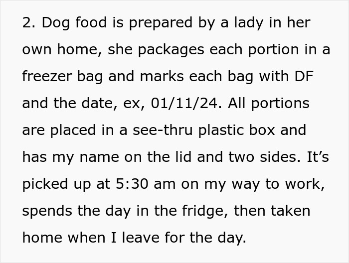 Woman Lets Lunch-Stealing Coworkers Eat Dog Food For 6 Months, Proudly Announces It During A Meeting Woman Lets Lunch-Stealing Coworkers Eat Dog Food For 6 Months, Proudly Announces It During A Meeting
