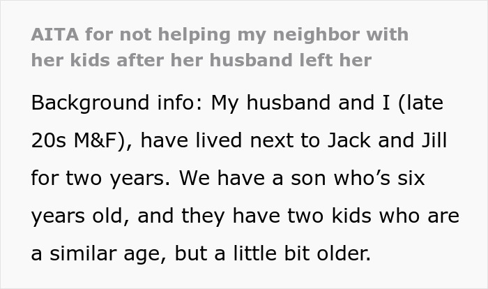 Entitled Neighbor Demands Woman Parent Her Kids 14 Hours A Day For Free, Woman Says Take A Hike Entitled Neighbor Demands Woman Parent Her Kids 14 Hours A Day For Free, Woman Says Take A Hike
