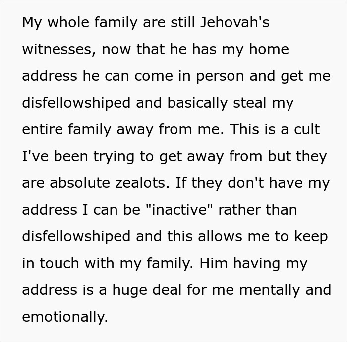 Text about family issues and emotional impact related to ex-father-in-law and divorce. Text about family issues and emotional impact related to ex-father-in-law and divorce.